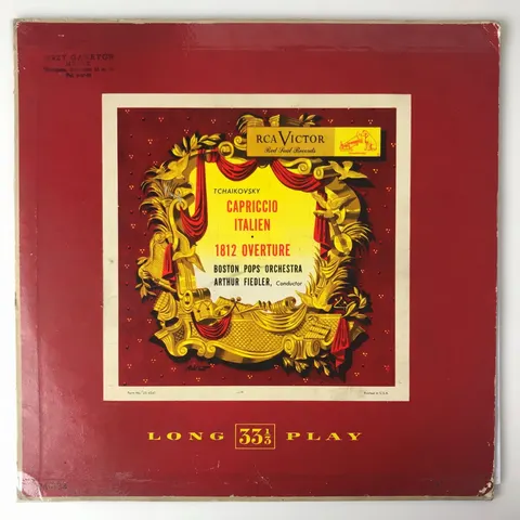 Capriccio Italien, 1812 Overture 27 LP LM1134 Good