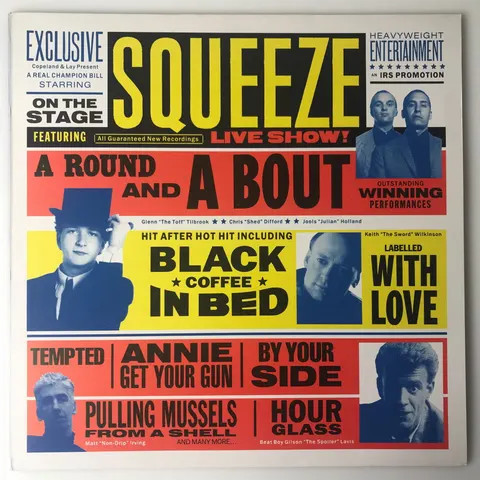 Squeeze - A Round And A Bout LP DFCLP1 VG