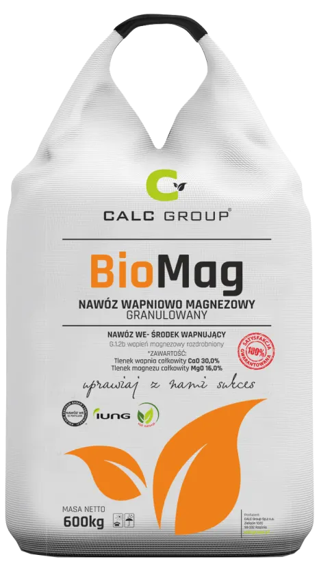 Wapno magnezowe 600kg BioMag ca+mg 46% Biocal