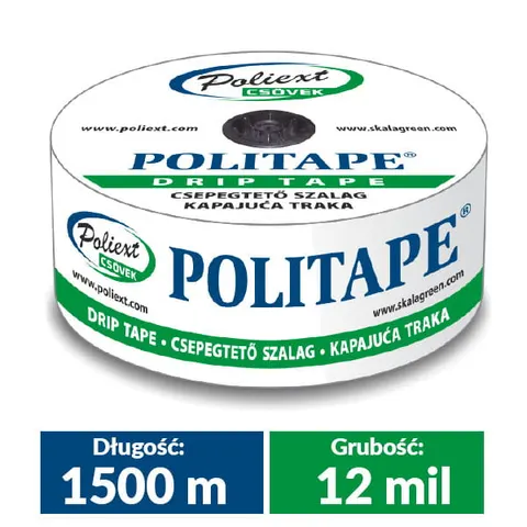 TAŚMA POLITAPE 12MIL 5L/H 20CM 1500M