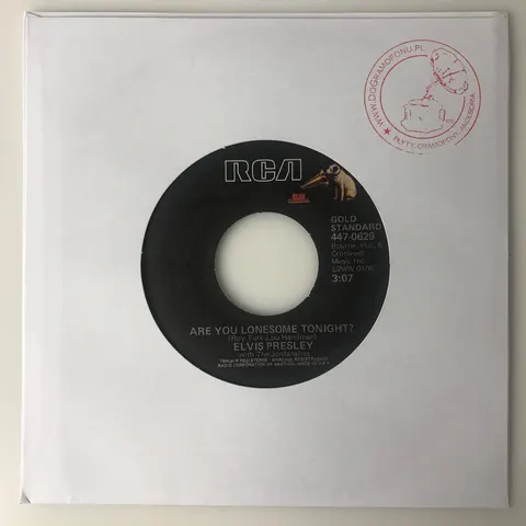 Are You Lonesome Tonight? SP 4470629 VG