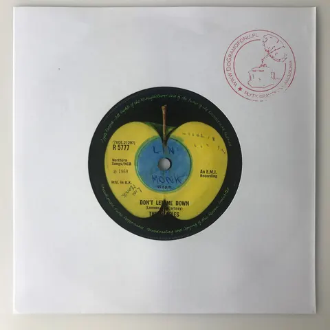 The Beatles, Preston - Get Back SP R5777 Poor