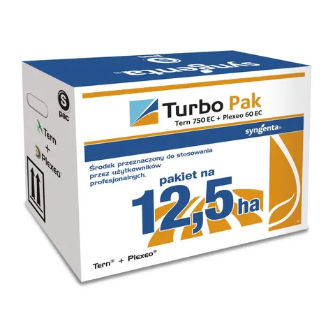TURBO PAK NA 12,5HA TERN 5L +PLEXEO 2X 5L DUŻY PAK