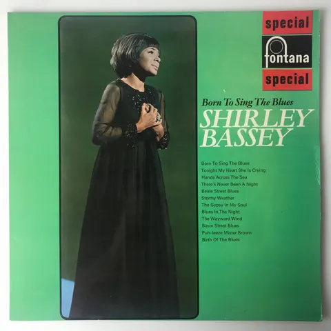 Bassey - Born To Sing The Blues LP SFL13076 Good
