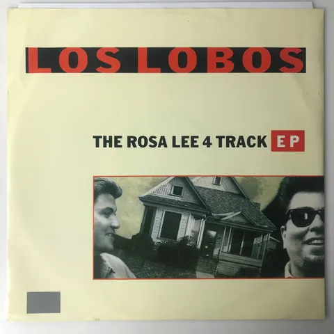 Los Lobos The Rosa Lee 4 Track EP 12" LASHX10 VG