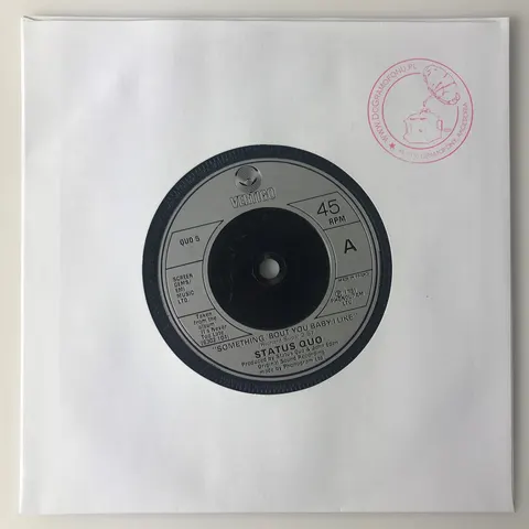Status Quo Something 'Bout You Baby I Like SP QUO5 VG