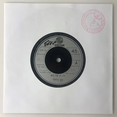 Status Quo - Wild Side Of Life SP 6059153 Good