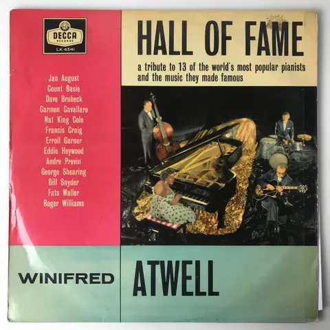 Winifred Atwell - Hall Of Fame LP LK4341 VG