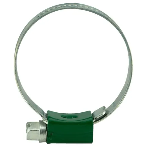 OBEJMA ŚLIMAKOWA 70mm-90mm Z ZIELONYM MOCNA