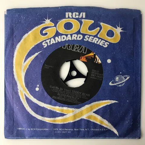 Presley Teddy Bear/Loving You SP 4470620 Good