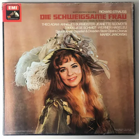 Strauss Die Schweigsame Frau 3LP box SLS5160 VG