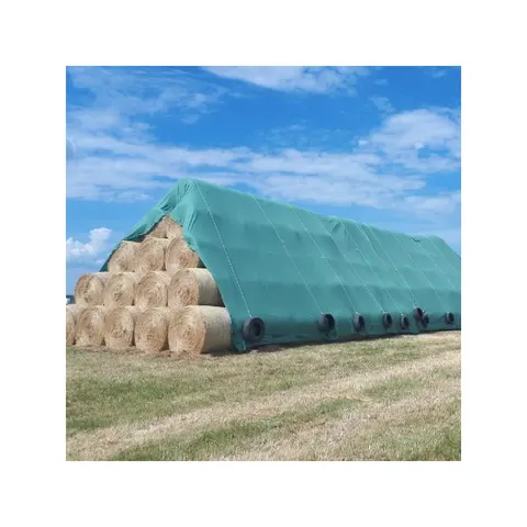 FLIZ DO SŁOMY 9,8 X12,5M ZIELONY
