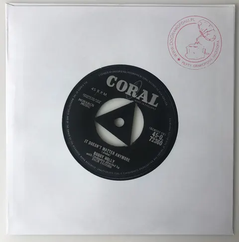 Buddy Holly It Doesn't Matter Anymore/Raining In My Heart SP 45Q72360 Fair