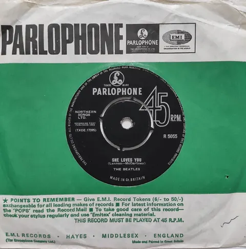 The Beatles: She Loves You SP R5055 Fair
