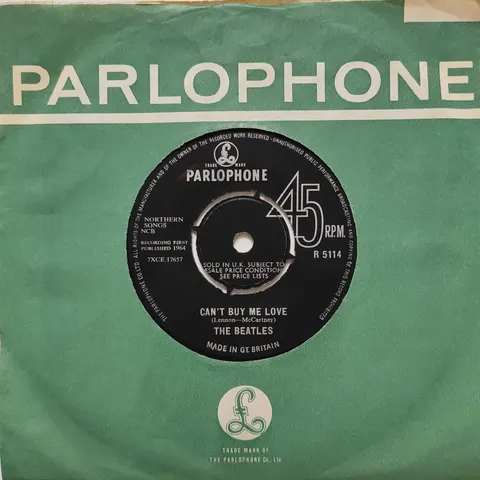 The Beatles: Can't Buy Me Love SP R5114 Poor