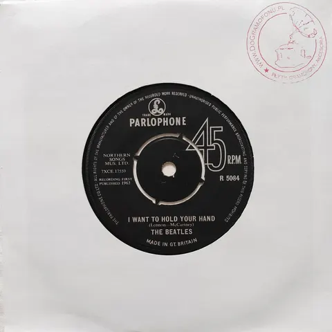 The Beatles: I Want To Hold Your Hand SP R5084 Poor