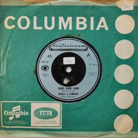Shirley and Company: Shame,Shame,Shame SP 6146301 Good