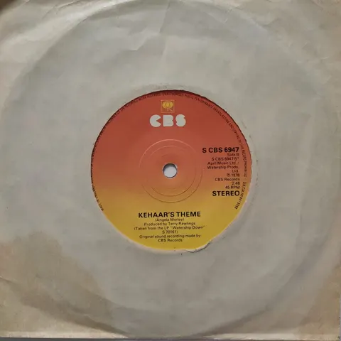 Art Garfunkel: Bright Eyes SP CBS6847 Poor