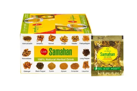 Link Natural – Herbata Samahan, 10, 25 lub 100 saszetek var.: C) kilo a půl tsampy