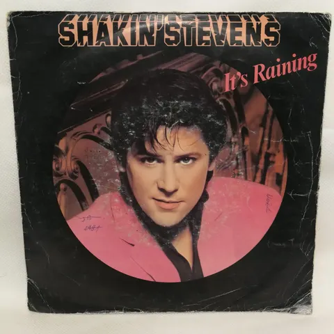 It's Raining Shakin' Stevens SP EPCA1643 Fair