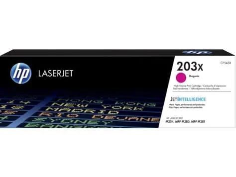 Toner 203X Magenta Cartridge CF543X