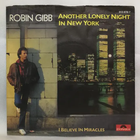Another Lonely Night In New York Robin Gibb SP 8138787 Good