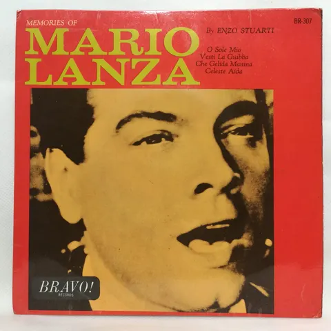 Memories Of Mario Lanza Enzo Stuarti SP BR307 VG