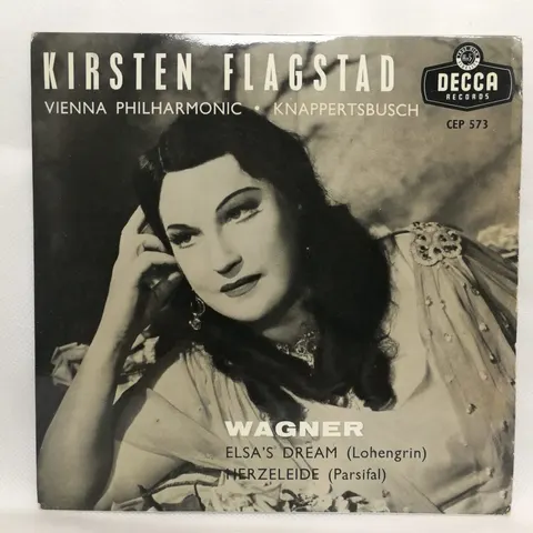Kirsten Flagstad Ich Sah Das Kind/Einsam In Trüben Tagen SP CEP573 Good