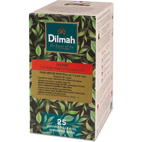 Dilmah Lychee Ex25 herbata kopertowana