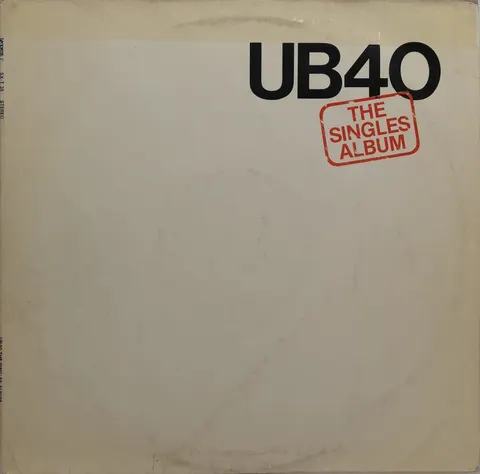 UB40 The Singles Album LP SXT35 Good