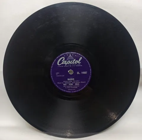Nat King Cole: Madrid / Give Me Your Love CL14987 Capitol