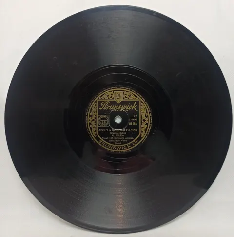 Al Jolson: About a Quarter To Nine / There's a Rainbow 4144