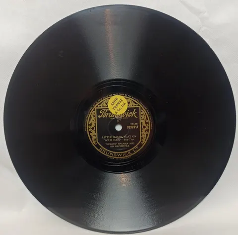 Muggsy Spanier: Little David, Play On Your Harp/Hesitating Blues 3373a Brunswick