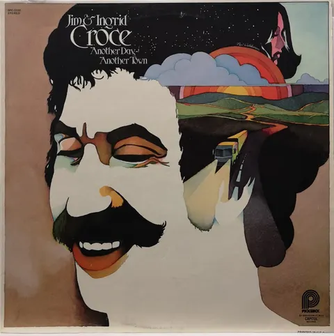 Jim & Ingrid Croce Another Day, Another Town LP SPC3332 VG