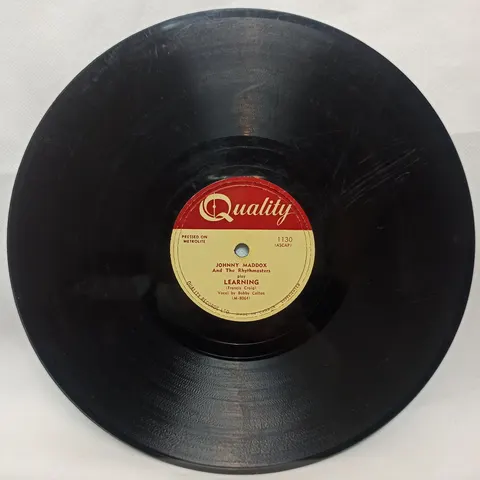 Johnny Maddox And The Rhythmasters: Learning / Eight Beat Boogie 1130 Quality