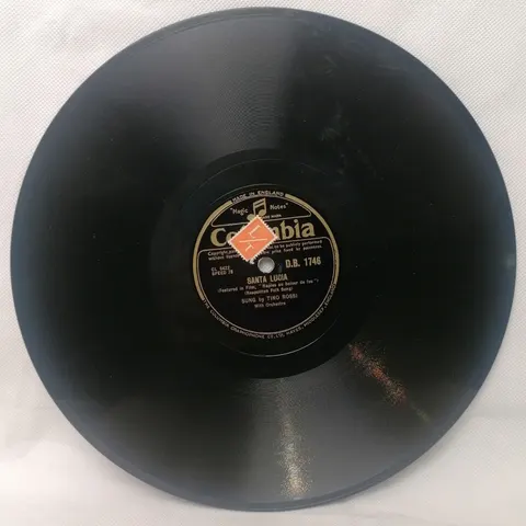 Tino Rossi Santa Lucia / Tarantella DB1746a Columbia
