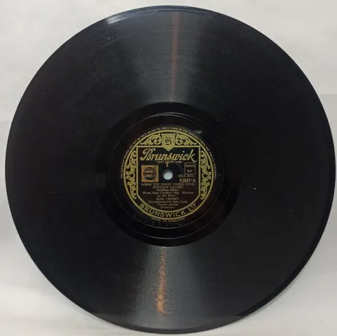 Bing Crosby : When The Moon Comes Over Madison Square / Only Forever 3087 Brunswick