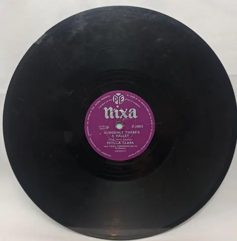 Petula Clark with Tony Osbourne: Suddenly There's A Valley / With Your Love N15013 Nixa
