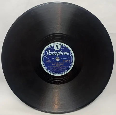 Harry James & His Orchestra: Back Beat Boogie / Duke's Mixture R2872 Parlophone