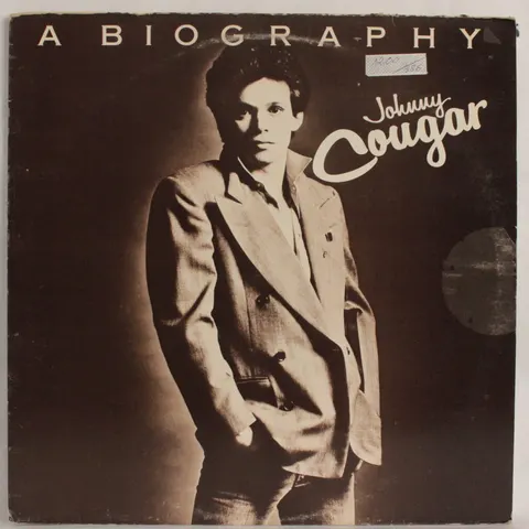 Johnny Cougar A Biography LP RVLP6 VG