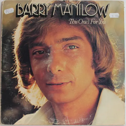 Barry Manilow This One's For You LP AL4090 Fair