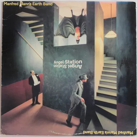 Manfred Mann's Earth Band Angel Station LP BSK3302 Good