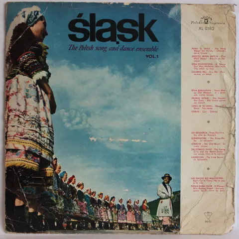 Śląsk The Polish Song And Dance Ensemble - Vol. 1 LP XL0182 Good-