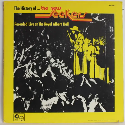 History Of New Seekers Live LP MV5095 Fair
