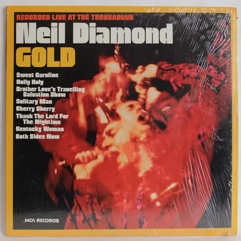 Neil Diamond Gold LP MCA2007 Fair