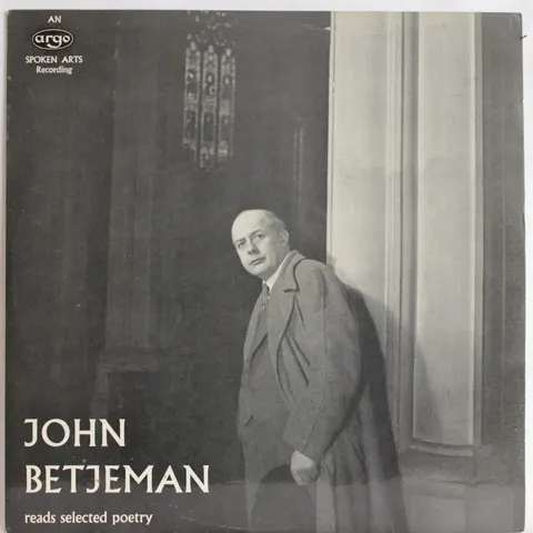John Betjeman A Spoken Arts Recording LP RG156 VG