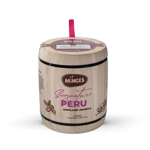 MINGES Signature Peru Drew. Puszka 250g kawa ziarnista