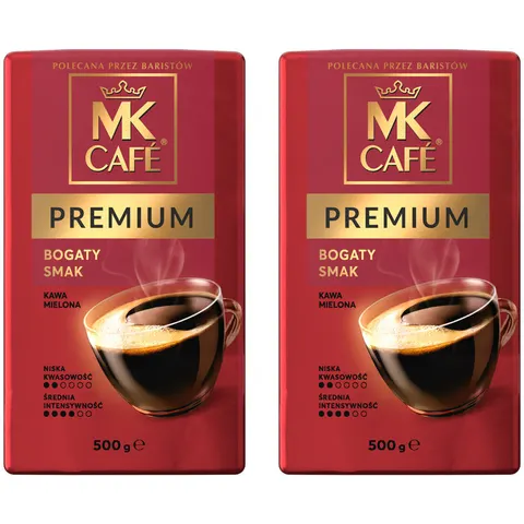Zestaw 2x MK Cafe Premium 500g kawa mielona