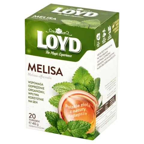 Loyd Tea Melisa Ex20 herbata ekspresowa ziołowa