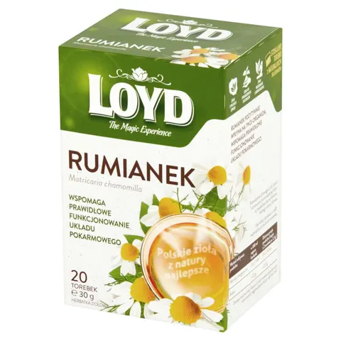 Loyd Tea Rumianek Ex20 herbata ekspresowa ziołowa
